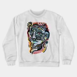 Art face Crewneck Sweatshirt